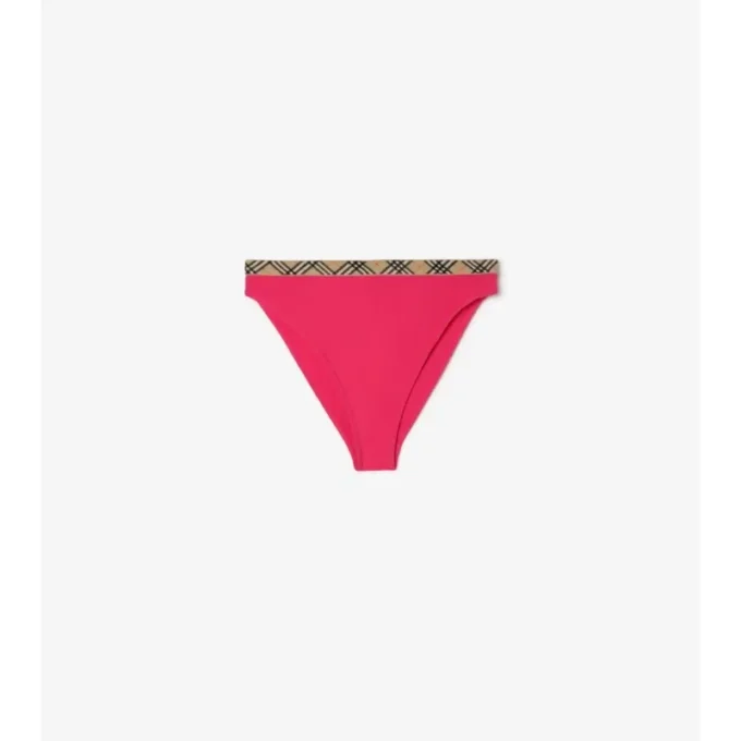 Check Trim Bikini Briefs