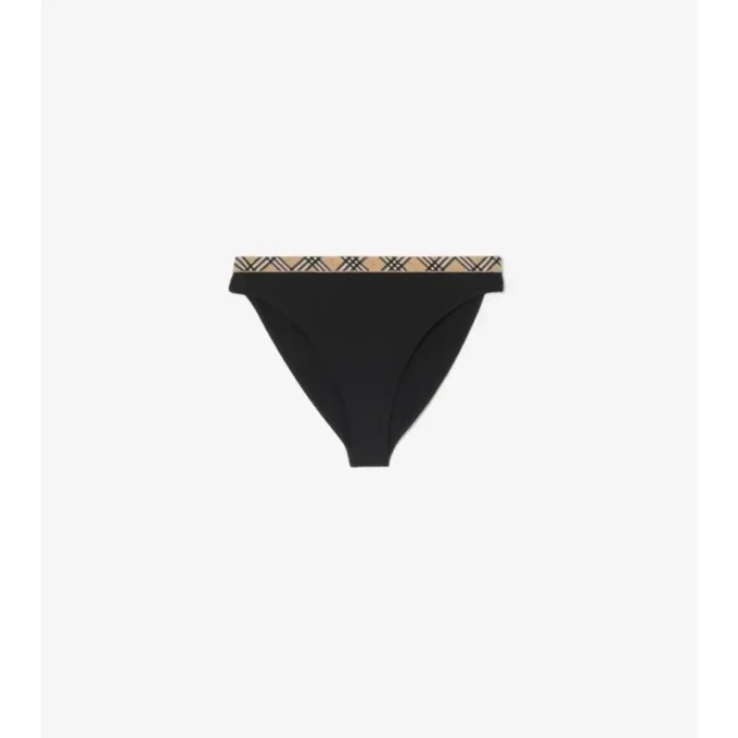 Check Trim Bikini Briefs