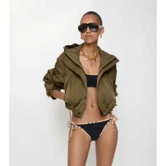 Check Trim Bikini Briefs