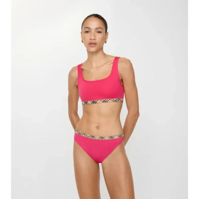 Check Trim Bikini Briefs