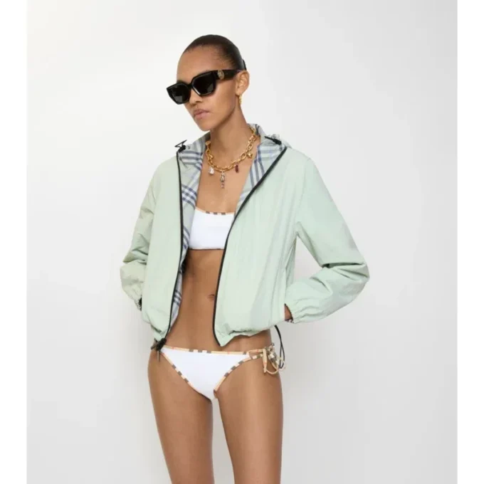 Check Trim Bikini Briefs