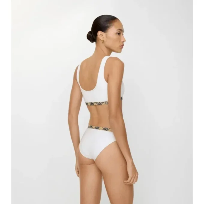 Check Trim Bikini Briefs