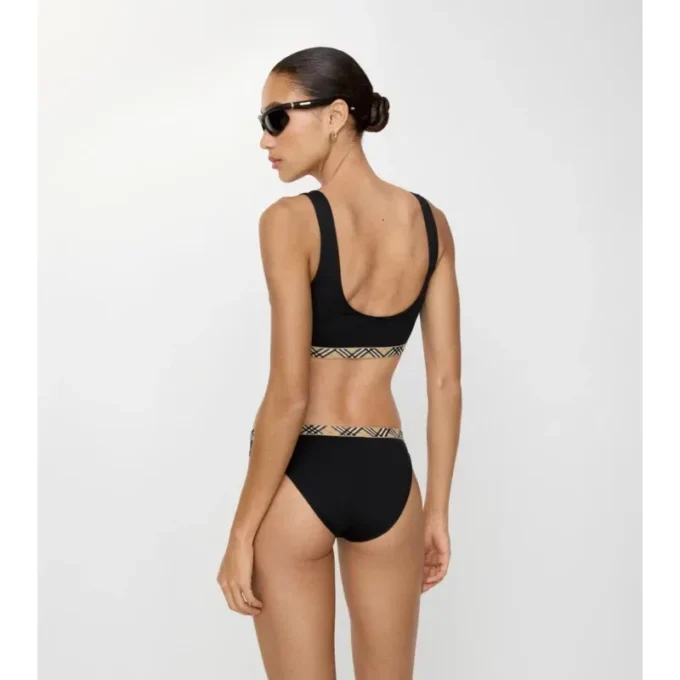Check Trim Bikini Briefs