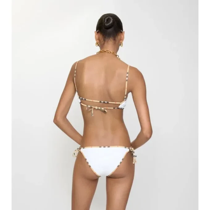 Check Trim Bikini Briefs