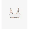 Check Trim Bikini Top