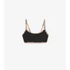 Check Trim Bikini Top