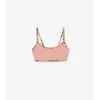 Check Trim Bikini Top