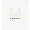 Check Trim Bikini Top