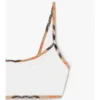 Check Trim Bikini Top