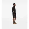 Check Trim Cotton Blend Track Jacket