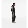 Check Trim Cotton Jogging Pants