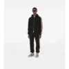 Check Trim Cotton Jogging Pants
