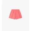 Check Trim Cotton Shorts