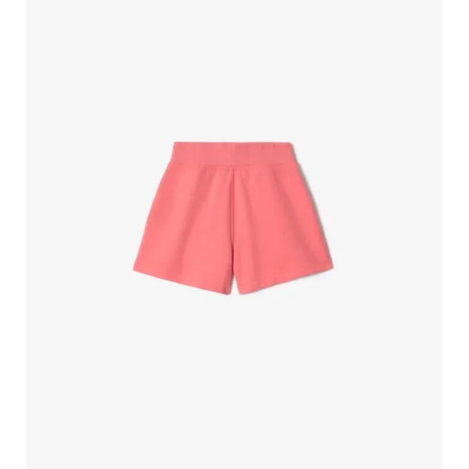 Check Trim Cotton Shorts