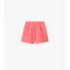 Check Trim Cotton Shorts