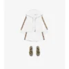 Check Trim Cotton Shorts