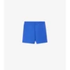 Check Trim Cotton Shorts