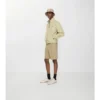 Check Trim Cotton Shorts
