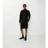 Check Trim Cotton Shorts