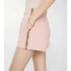 Check Trim Cotton Shorts