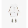 Check Trim Cotton Shorts
