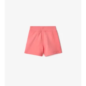 Check Trim Cotton Shorts