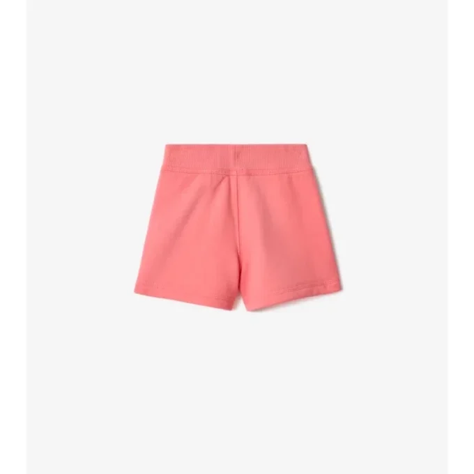 Check Trim Cotton Shorts