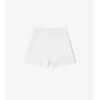 Check Trim Cotton Shorts
