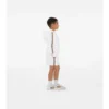Check Trim Cotton Shorts