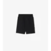 Check Trim Cotton Shorts