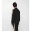 Check Trim Cotton Sweatshirt