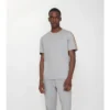 Check Trim Cotton T-Shirt