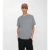 Check Trim Cotton T-Shirt