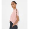Check Trim Cotton T-Shirt