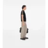Check Trim Cotton T-Shirt
