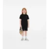 Check Trim Cotton T-Shirt
