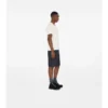 Check Trim Cotton T-Shirt