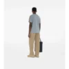 Check Trim Cotton T-Shirt