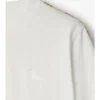 Check Trim Cotton T-Shirt