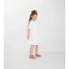 Check Trim Cotton T-Shirt Dress
