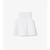 Check Trim Cotton Top
