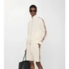 Check Trim Cotton Track Jacket