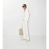 Check Trim Cotton Track Pants
