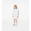 Check Trim Cotton Zip Hoodie