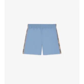 Check Trim Swim Shorts