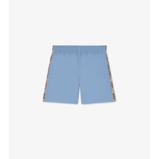 Check Trim Swim Shorts