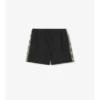 Check Trim Swim Shorts
