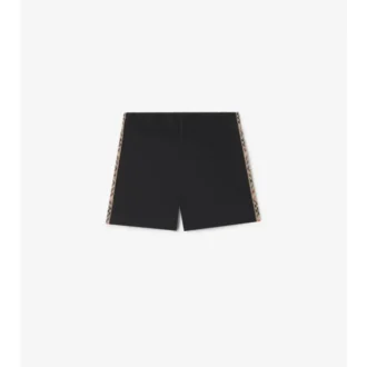Check Trim Swim Shorts