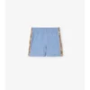 Check Trim Swim Shorts