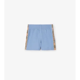 Check Trim Swim Shorts